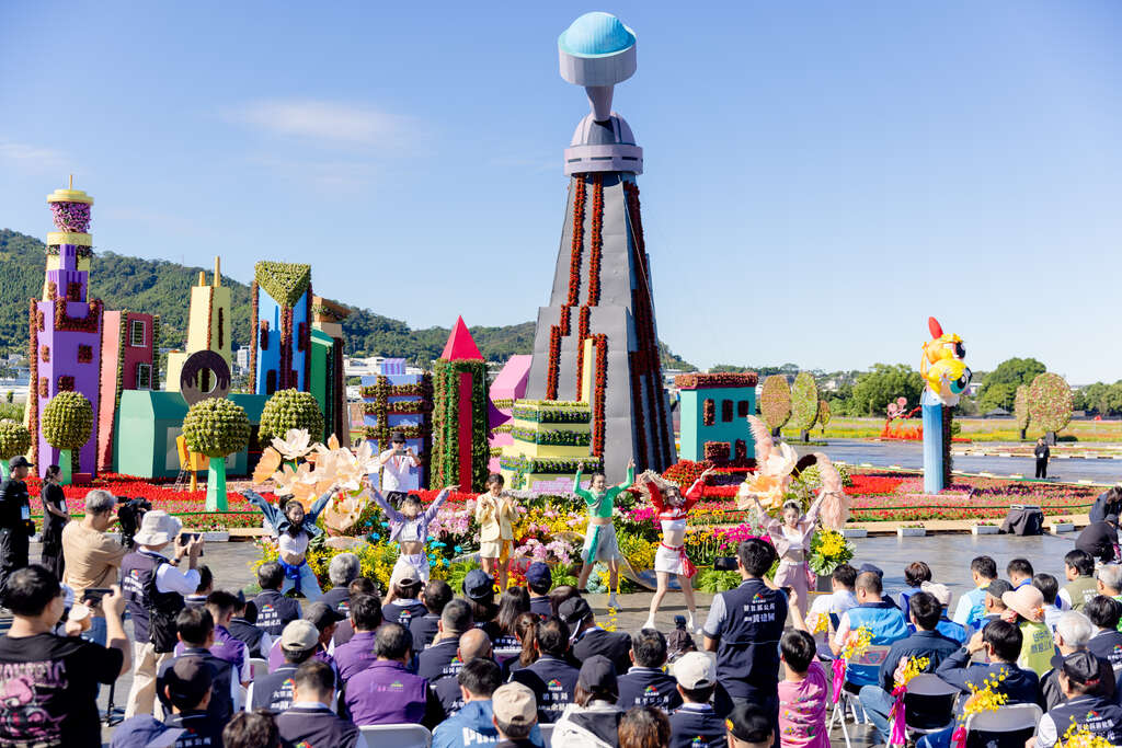 台中國際花毯節熱鬧登場