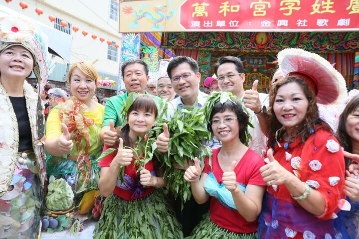 南屯麻芛文化节热闹登场 林市长：过端午、到台中