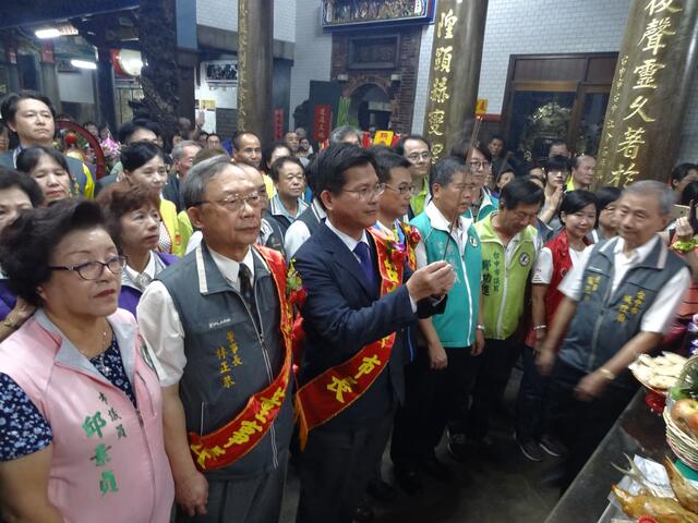 南区城隍爷圣诞 林市长子时祝寿