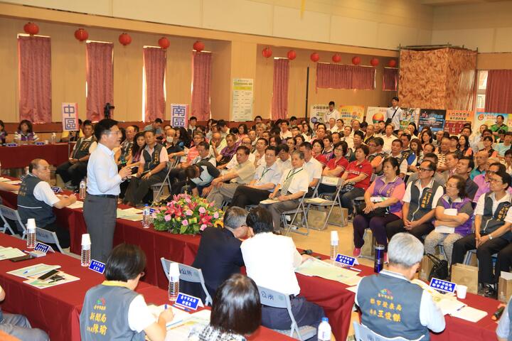 中西东南区市政说明会登场 林市长感谢市民给他时间改变台中