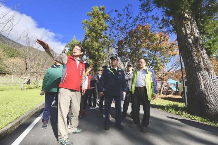 林副市长前往武陵农场会勘