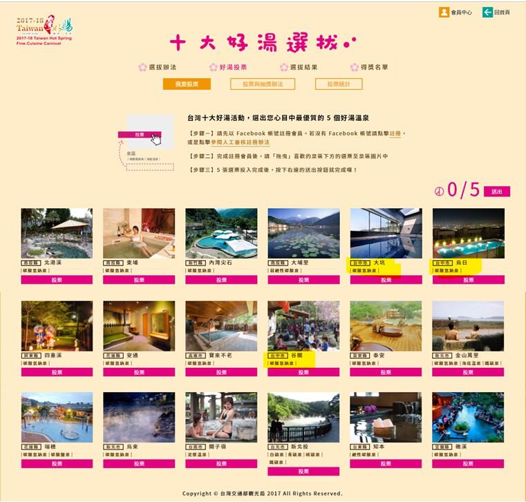 10大好湯票選活動,支持台中好湯抽大獎!