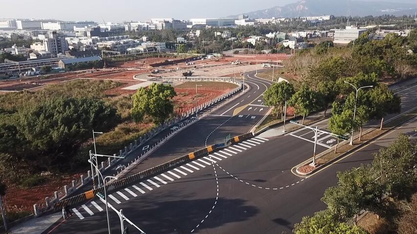 后里车站接驳站联络道路完工 发挥疏运花博车潮功能