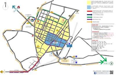 大甲媽明回鑾 22日上午10時起交通管制
