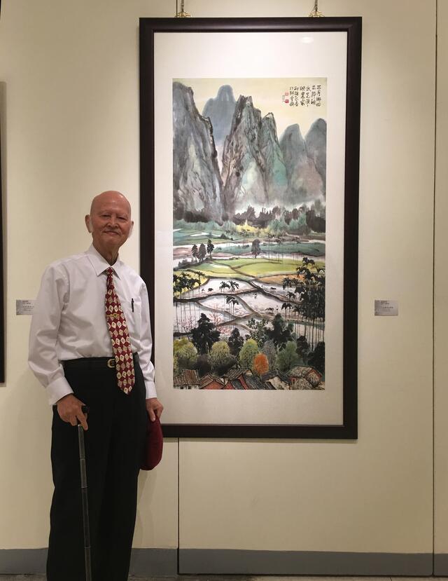 柯耀东八六书画回顾展 精选60件作品展现农村美景