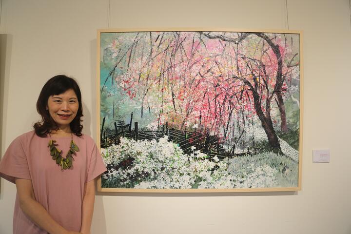 黄譓丞油画个展 水墨表现大地灵动生机