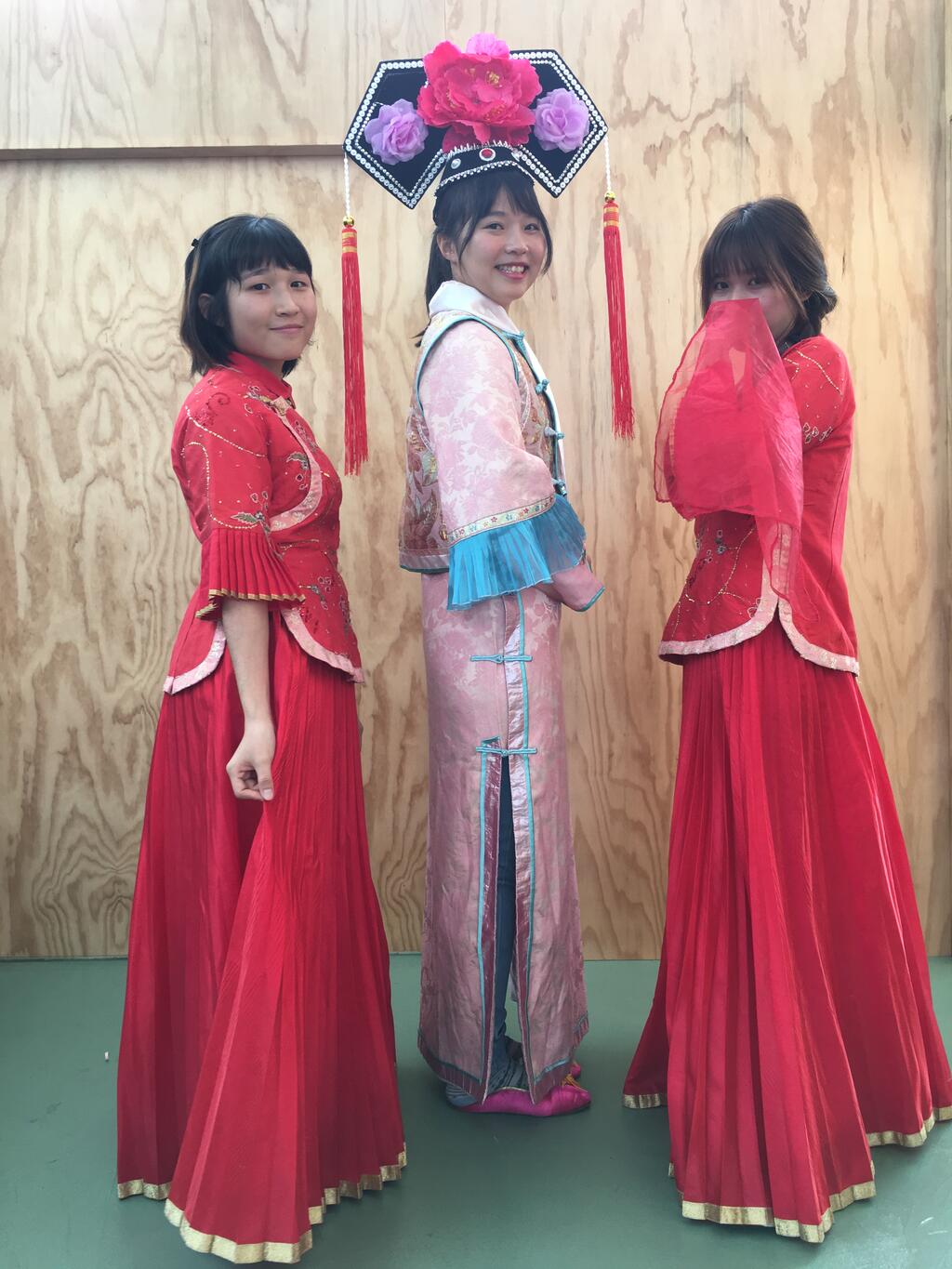 古裝格格大鬧花博外埔園區 邀民眾共慶元宵