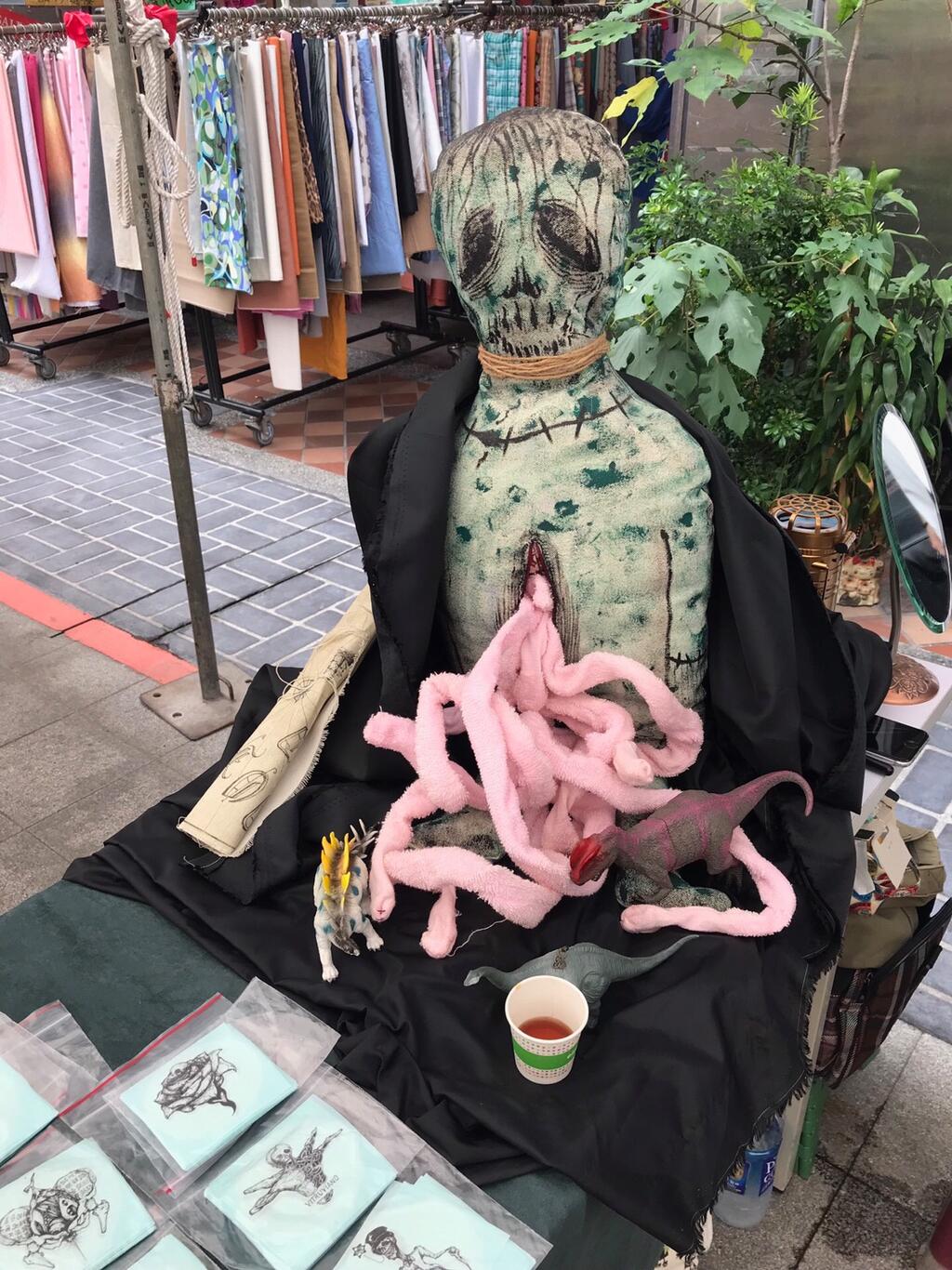 中区继光街结合涂鸦办市集 年轻潮流注入旧城区