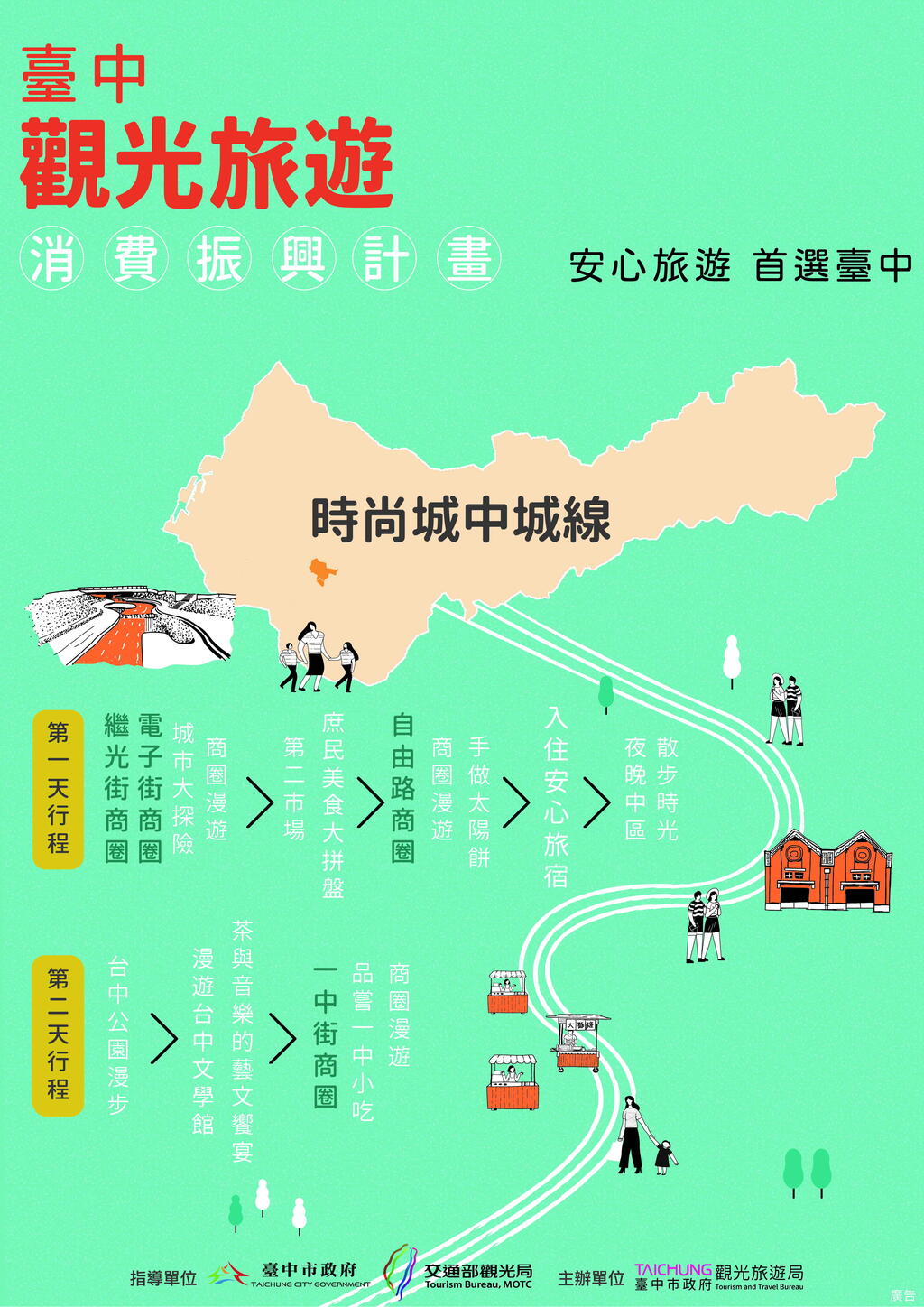 中市觀旅局邀你賞玩台中-回憶中區百年好時光