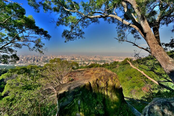 风动石公园观景平台