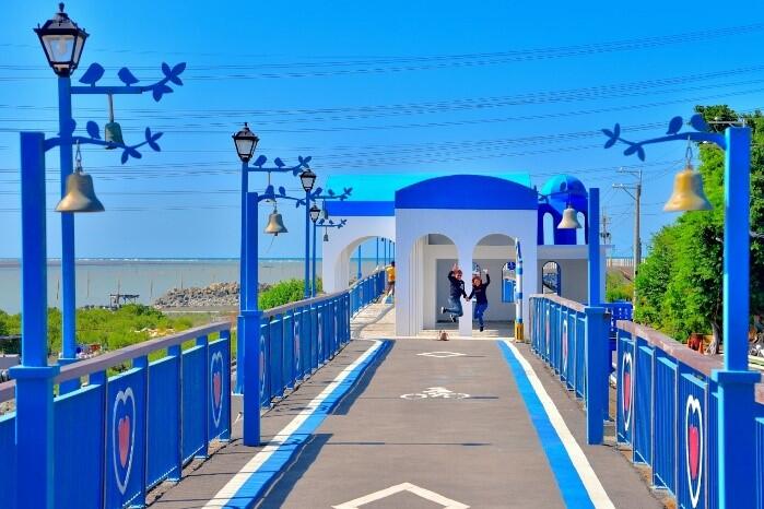 希臘風情麗水漁港哨站優化