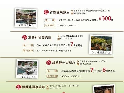 2023 Taichung Hot Spring – The best relaxing gateway!