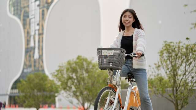 youbike站點多-提供民眾騎乘在水湳中央公園周日景點一日遊