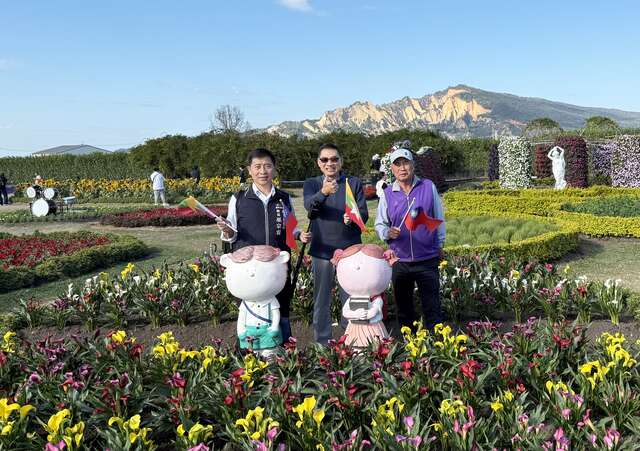 緬甸旅行社業者參訪中社花市