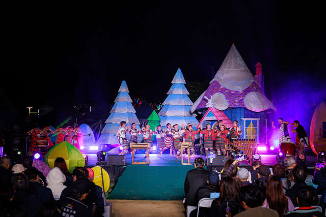 泰雅原舞工坊-mi_hu舞團-泰好玩傳統樂器打擊樂團演出