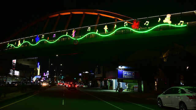 潭雅神綠園道節點及光環境優化工程完工照