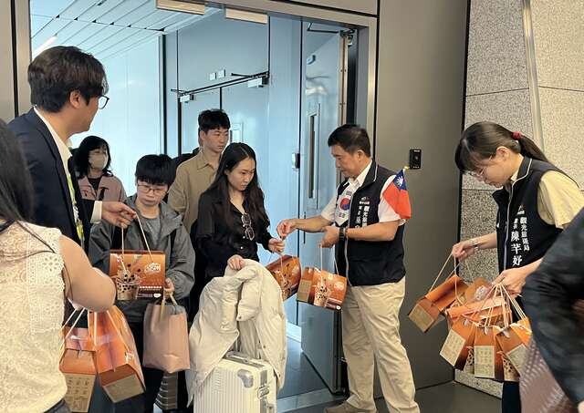 台中觀旅局歡迎韓國入境旅客