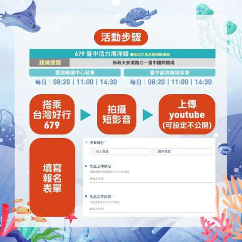 679活力海洋線徵件報名步驟