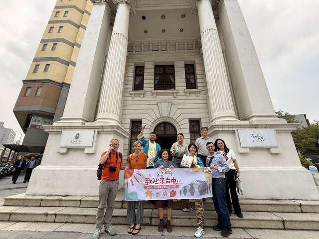德國訪團至百年古蹟台中市役所參觀