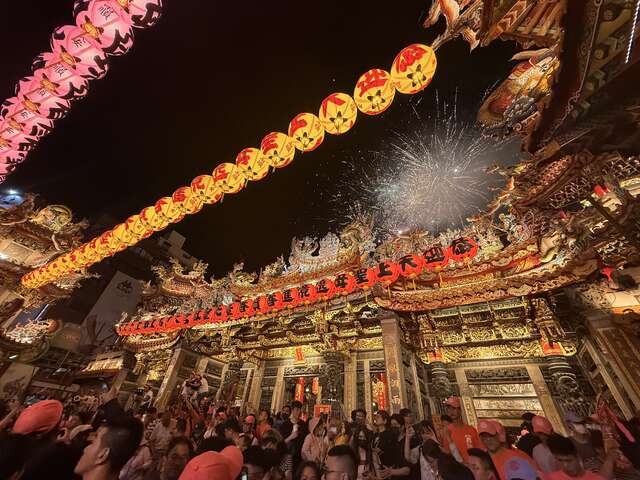 德國訪團4月17日參與媽祖起駕-現場熱鬧非凡