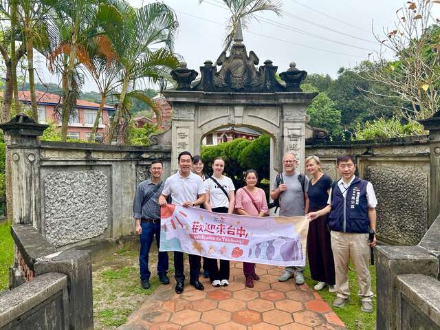 德國訪團至林獻堂博物館園區參觀