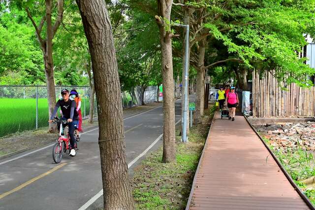 台中潭雅神绿园道升级完工