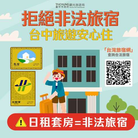 拒绝非法旅宿图卡