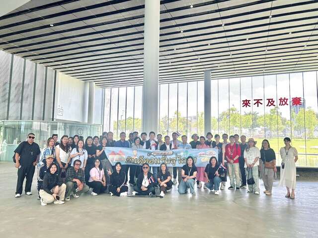 市府观旅局於绿美图大厅接待贵宾