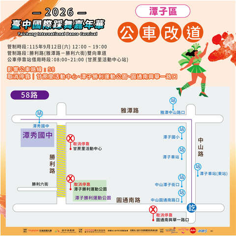 潭子區58路公車改道資訊