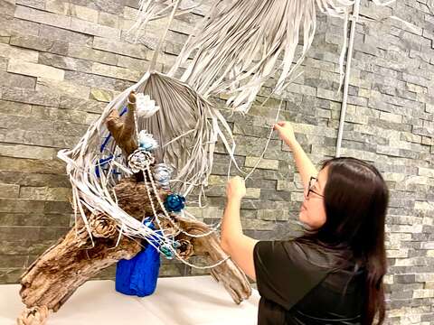 6藝術家創作以海洋與媽祖為主題之作品-清風渡海