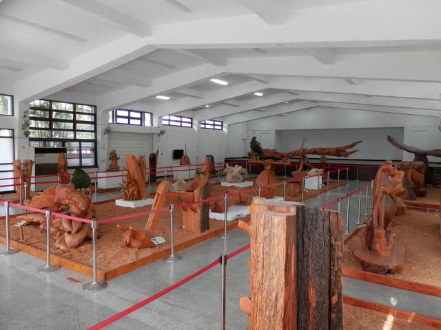 东势林业文化园区-木雕室内展馆