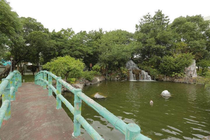 臺中酒廠-橋與庭園造景