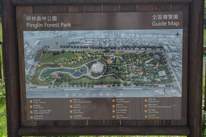 坪林森林公园-地图