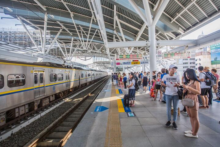 新台中火车站月台