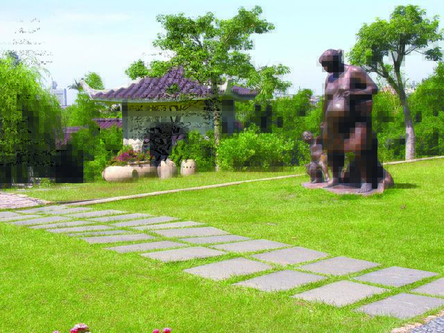 台中港区艺术中心-雕像