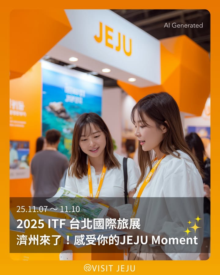 🎪 2025 ITF台北國際旅展中的濟州🌿