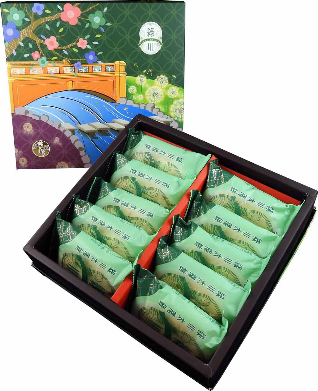 九久太陽食品股份有限公司：綠川餅