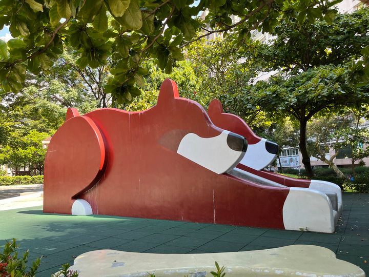 ＼超大狗勾等你一起来玩～宁静社区中的 #乐群公园／​