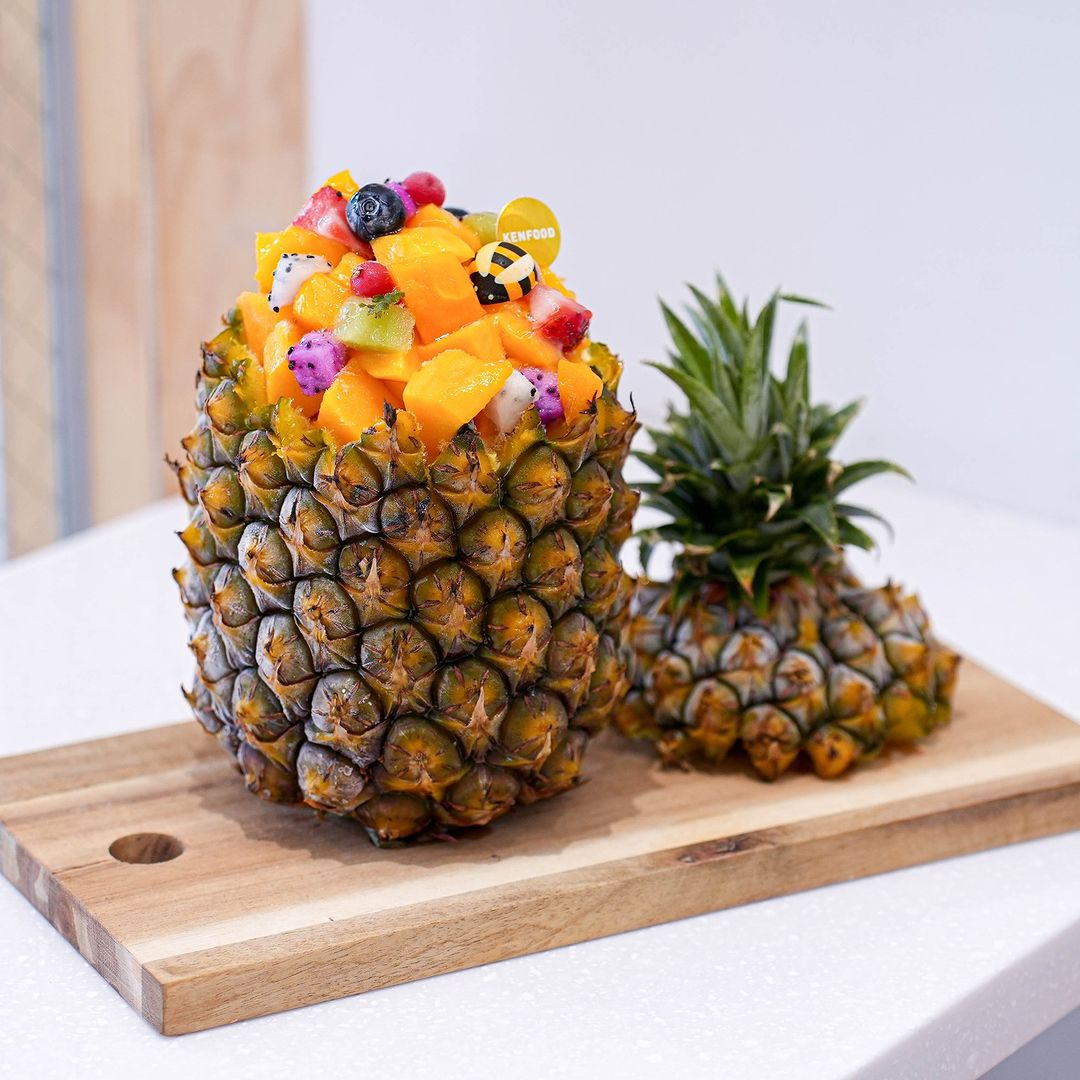 大暑吃凤梨旺旺来，台中凤梨甜品有趣又美味