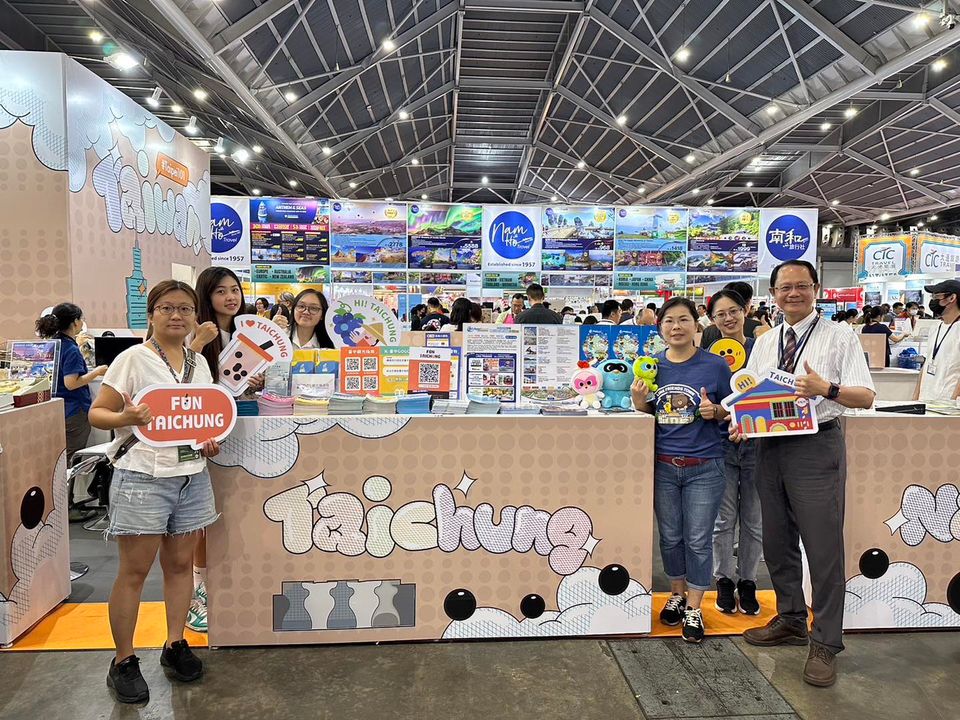 台中观光大使插旗新加坡 🇸🇬🇸🇬