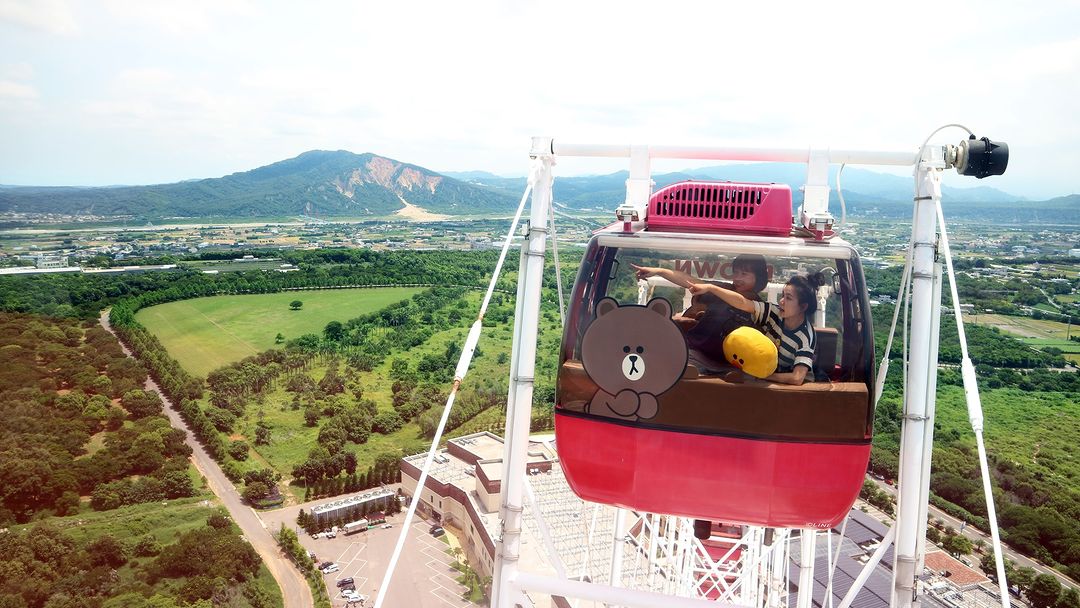 到台中找你的LINE FRIENDS！走访丽宝乐园熊大小镇