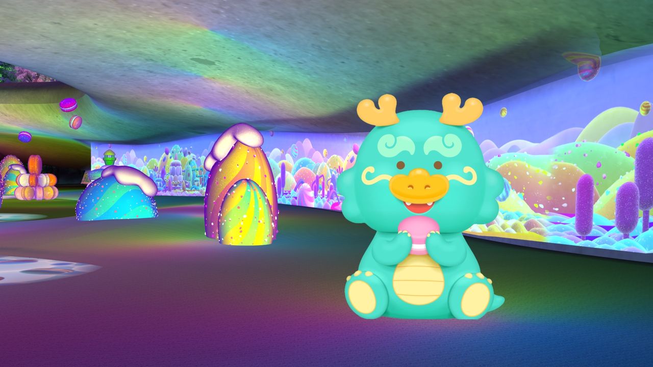 ＼中央公園變身可愛爆表的 #馬卡龍燈區🍬置身粉紅童話世界 ​／