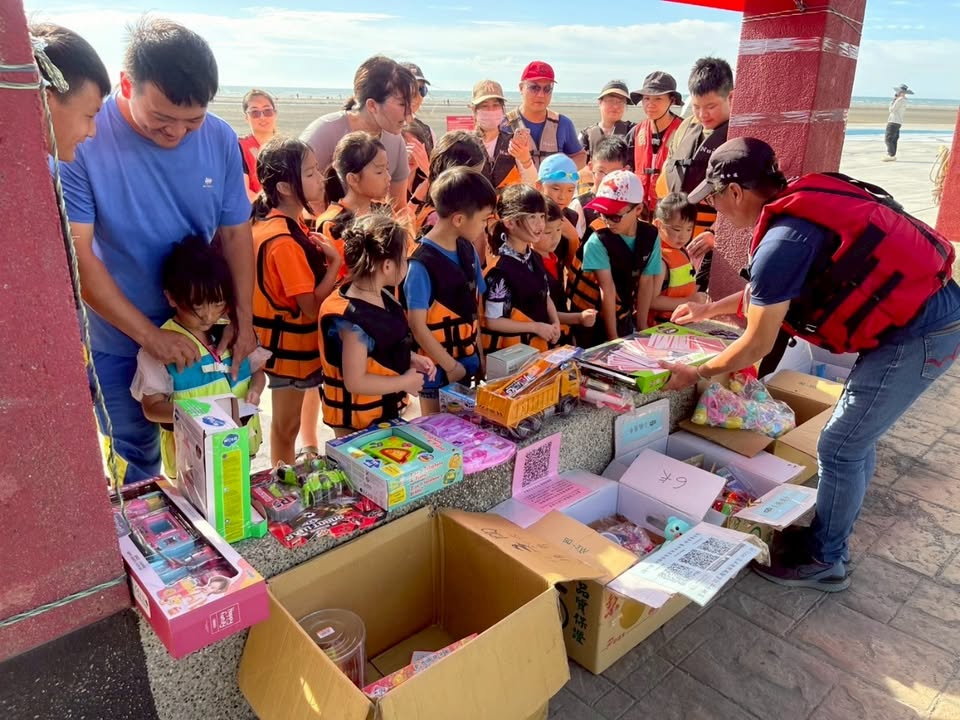 🌊💡【#大安濱海樂園｜#防溺宣導開跑中】